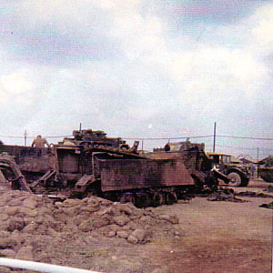 Tracks hit in ambush 28 Jan 1968